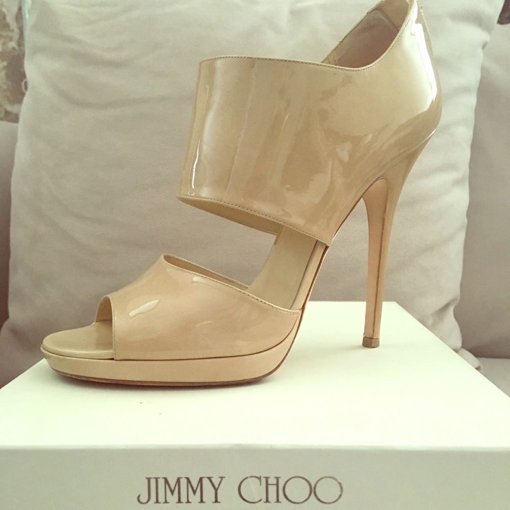 Black Friday! Jimmy Choo Private Patent, sz 40